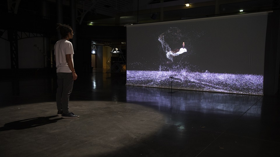 Jisoo Yoo - *Je(u)*, 2022, Installation interactive Production le Fresnoy, studio national des arts contemporains